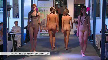 Naked girls fashion show