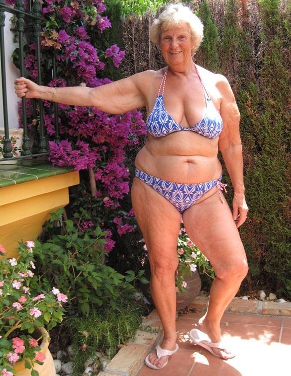 best of Granny bikini