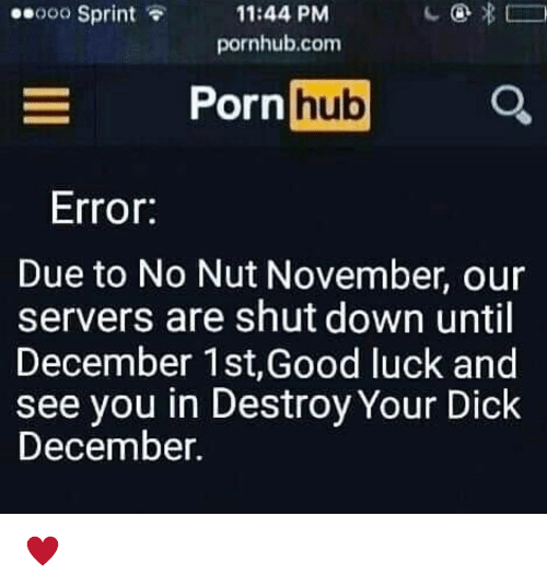Destroy dick december
