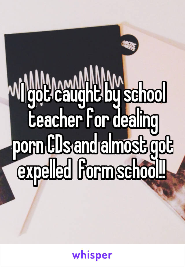 Teacher almost gets caught