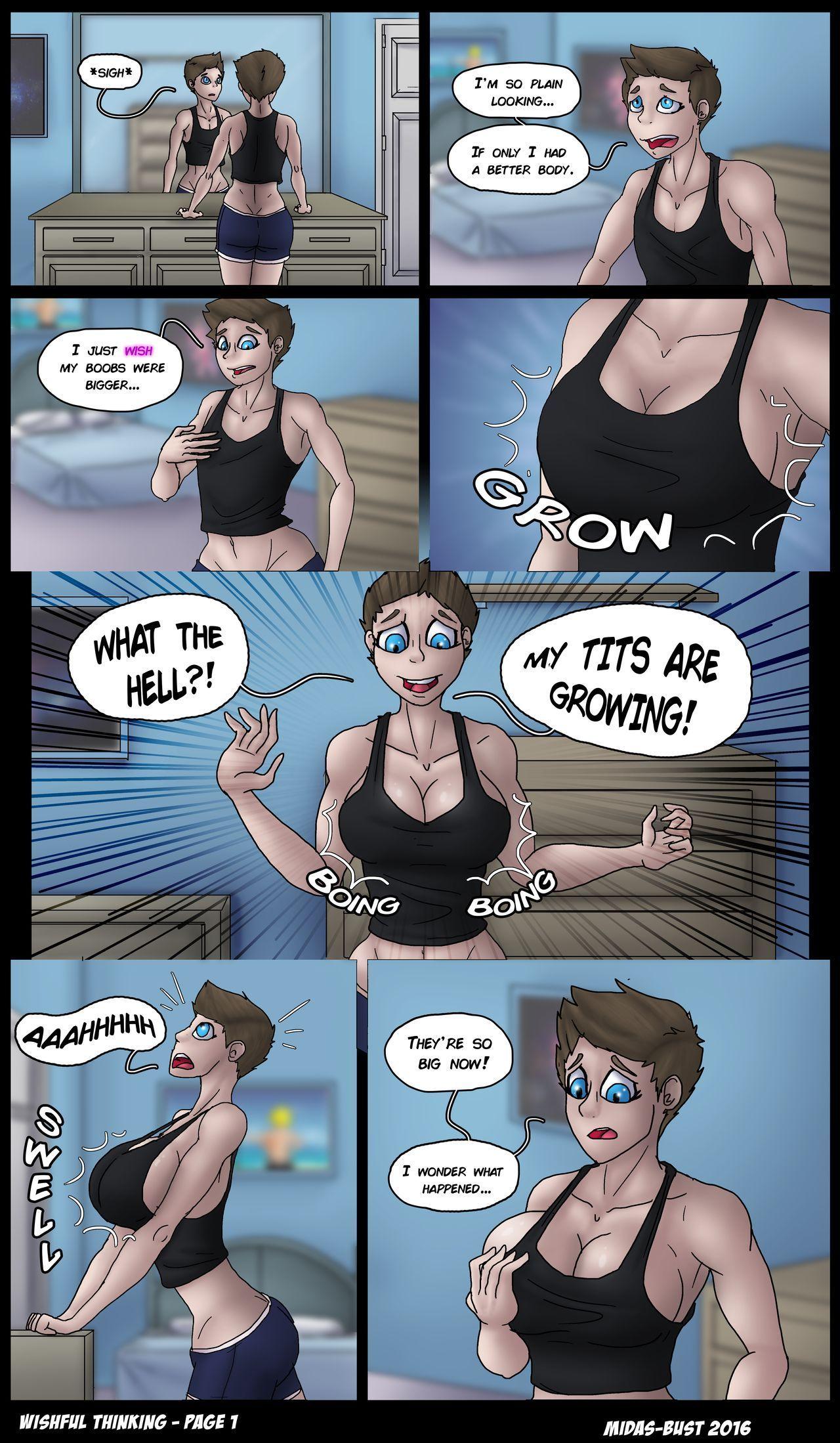 Crystal reccomend boobs growing cartoon