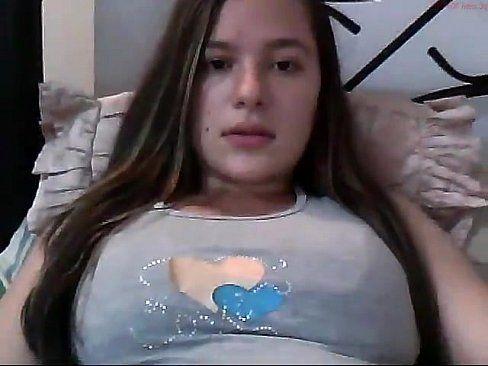 Colombian teen on webcam